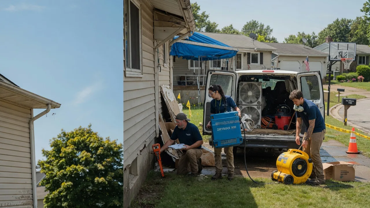 Ceiling Leak Cleanup in Magnolia, OH near me